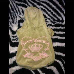 Juicy couture pet outfit!!